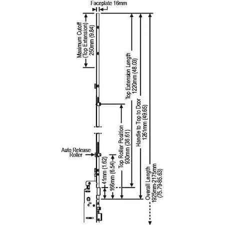 Strybuc Auto Top Roller Extension 850-8778519
